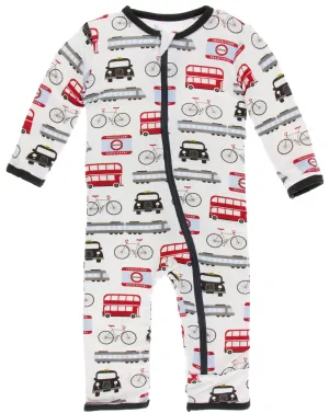 KicKee Pants London Transport Coverall with Zipper