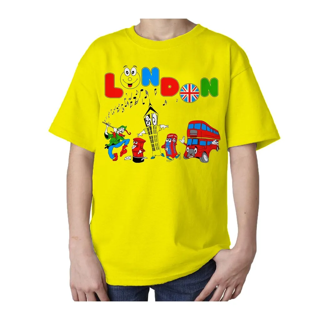 Kids Pied Piper T-shirt (Yellow)