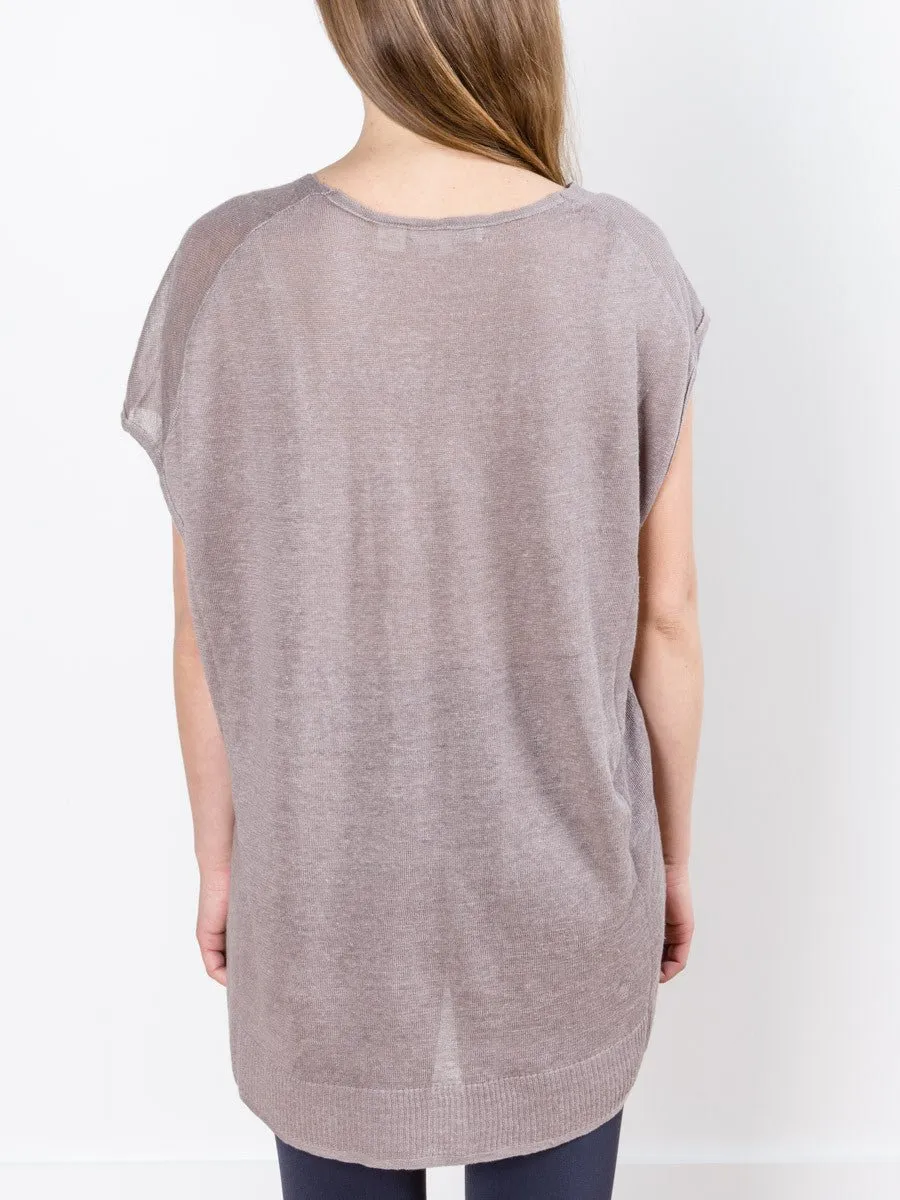 kimono tee - thunder