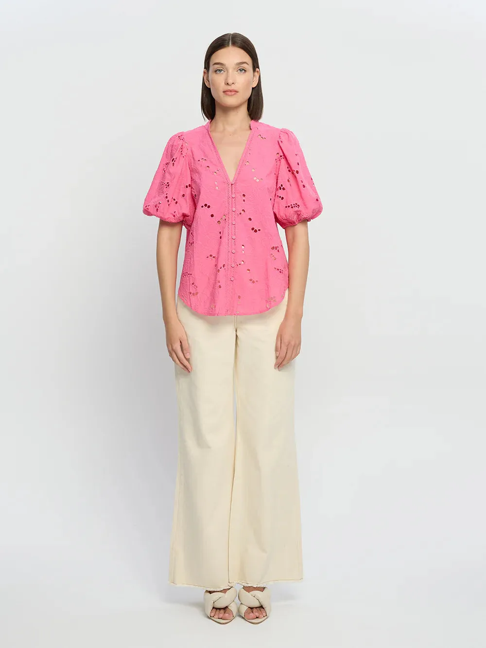 Kivari Corfu Blouse Pink