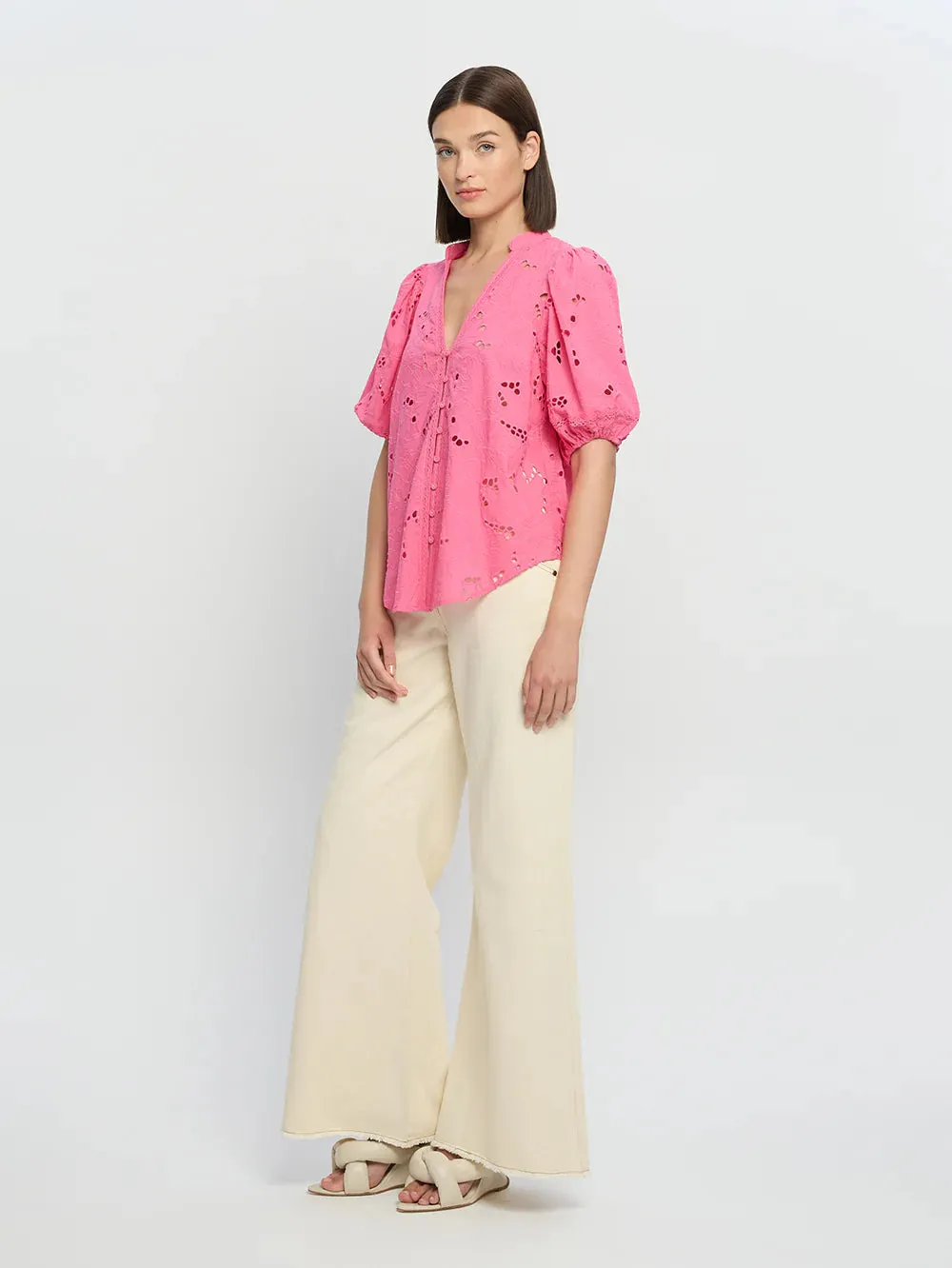 Kivari Corfu Blouse Pink