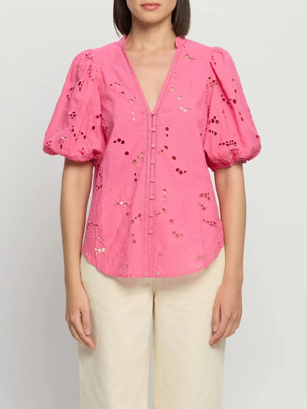 Kivari Corfu Blouse Pink