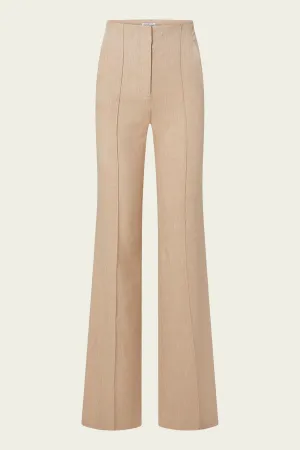 Komi Pant in Sandalwood Melange