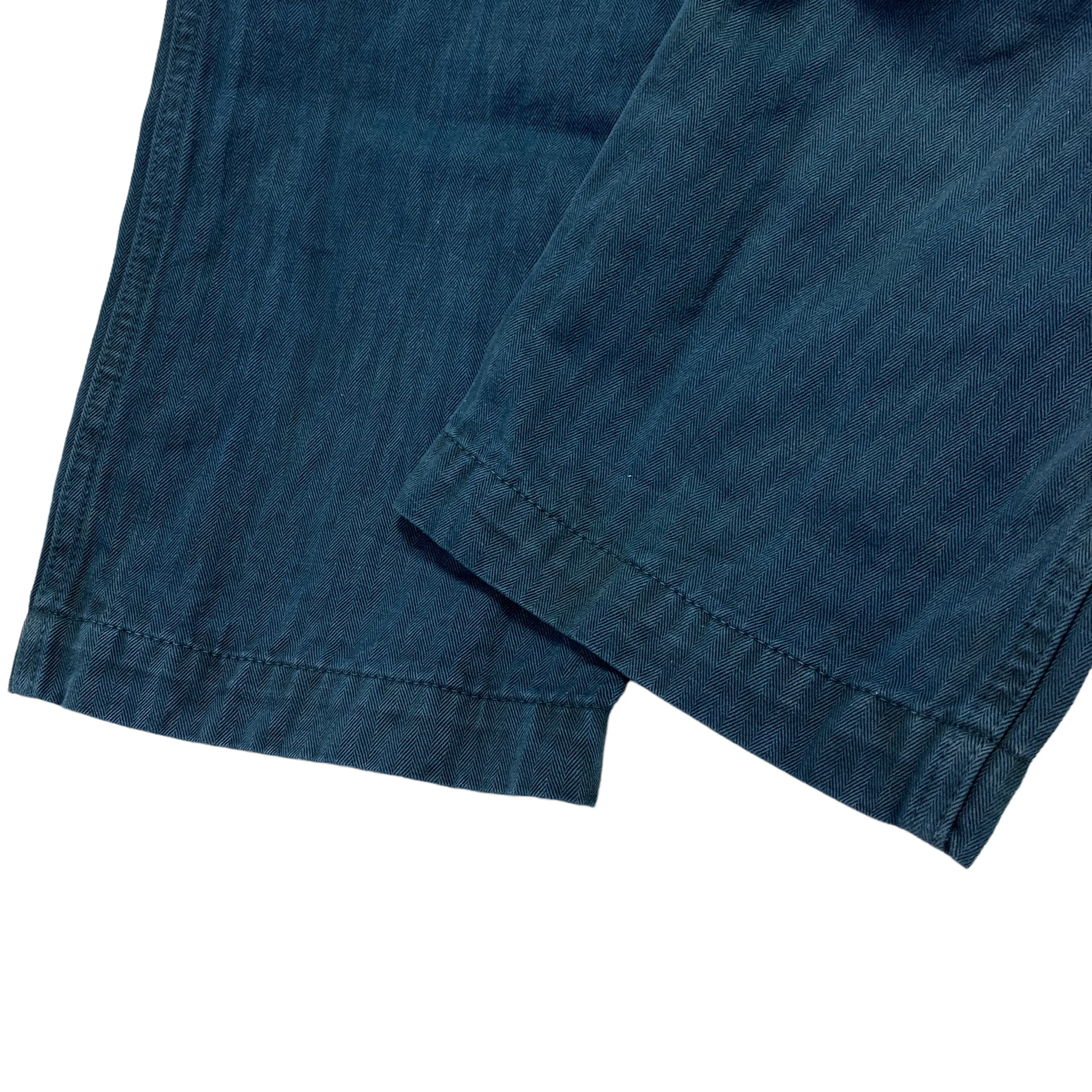 [L] Visvim 13 AW Scout Pants Herringbone Indigo
