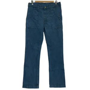 [L] Visvim 13 AW Scout Pants Herringbone Indigo