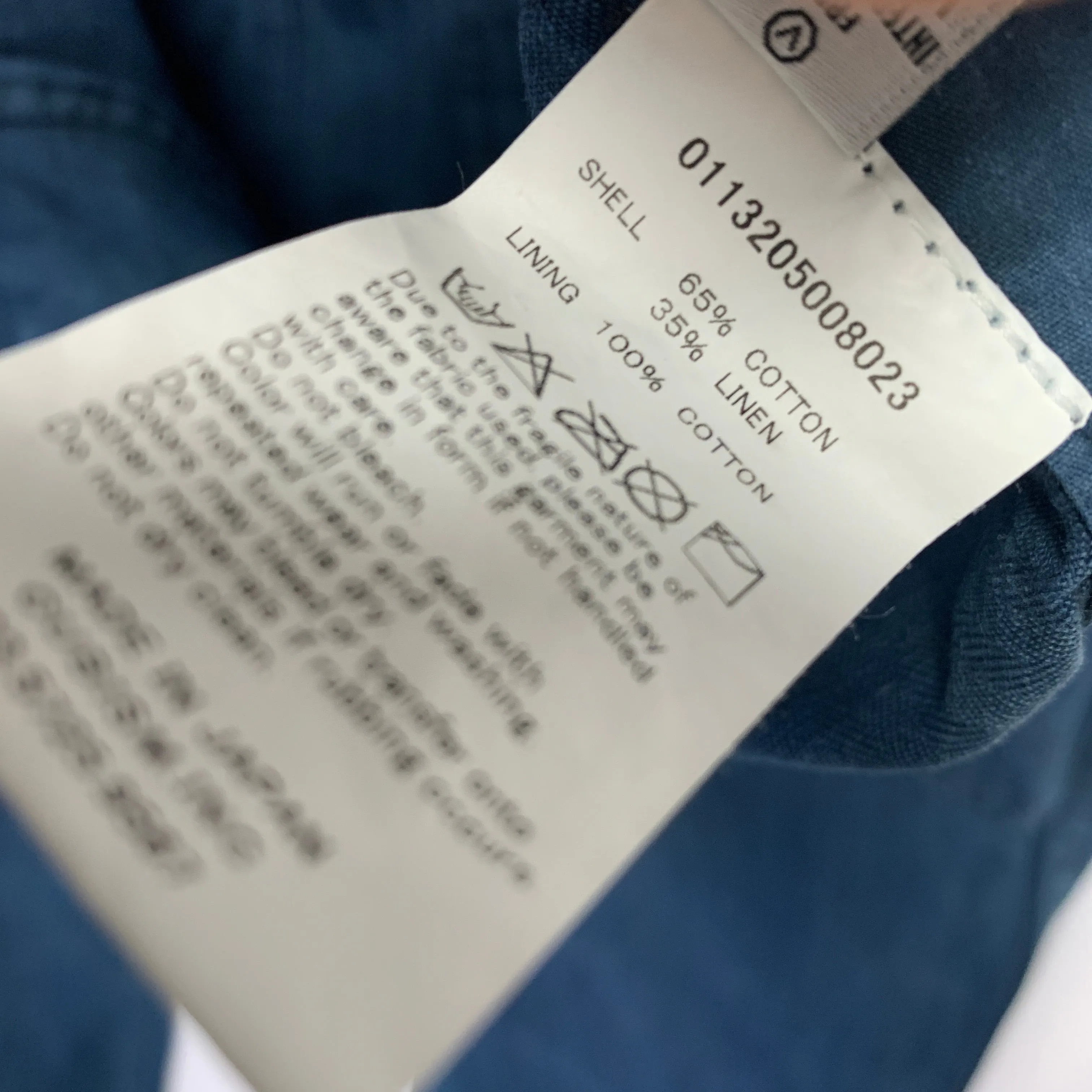 [L] Visvim 13 AW Scout Pants Herringbone Indigo