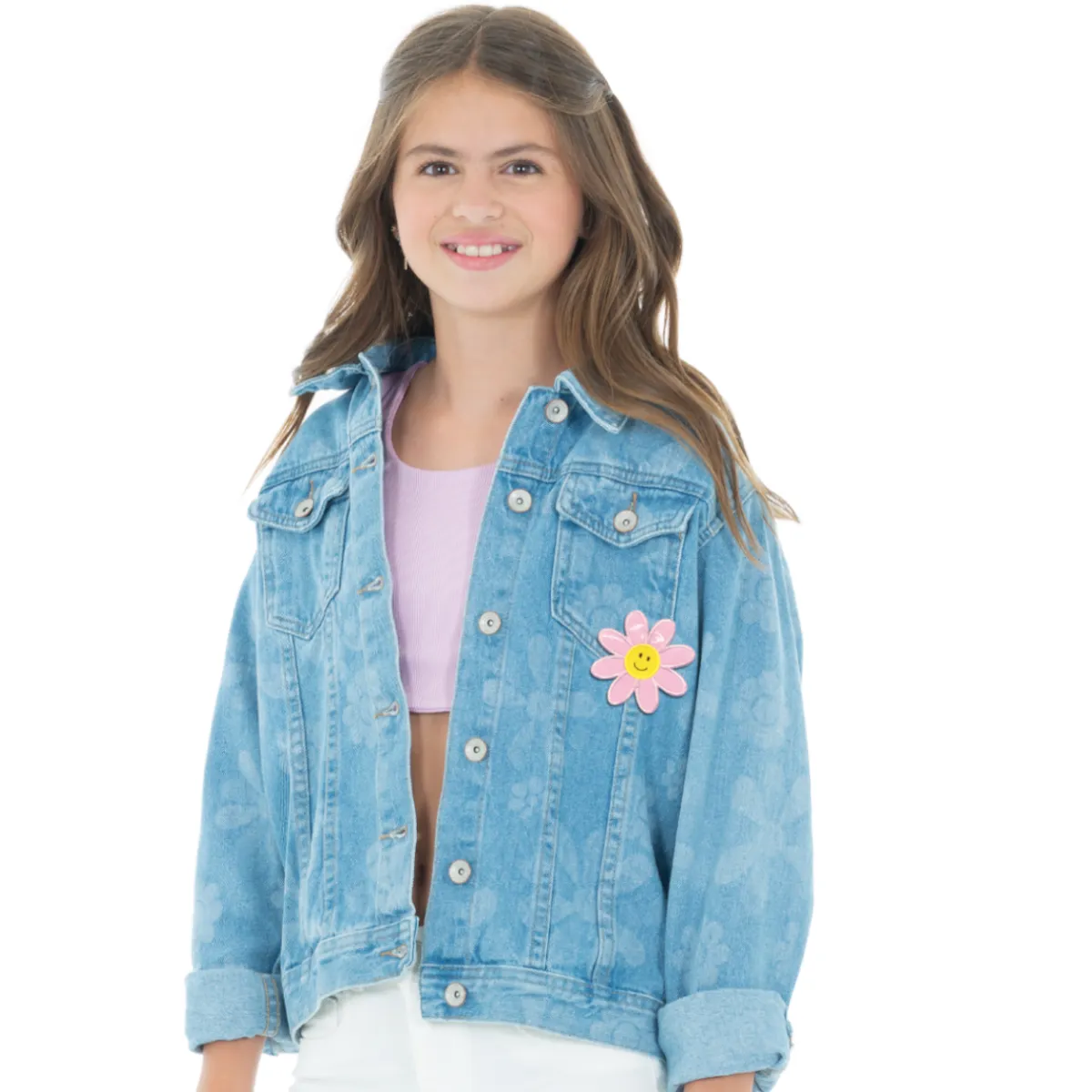 Laser flower jacket