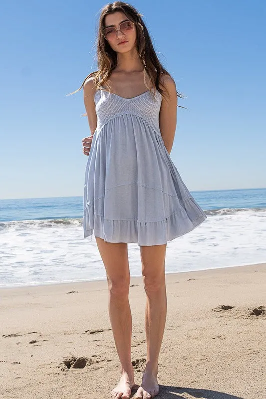 LENA RUFFLE TUNIC TOP