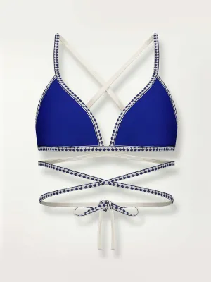 Lena Wrap Triangle Top