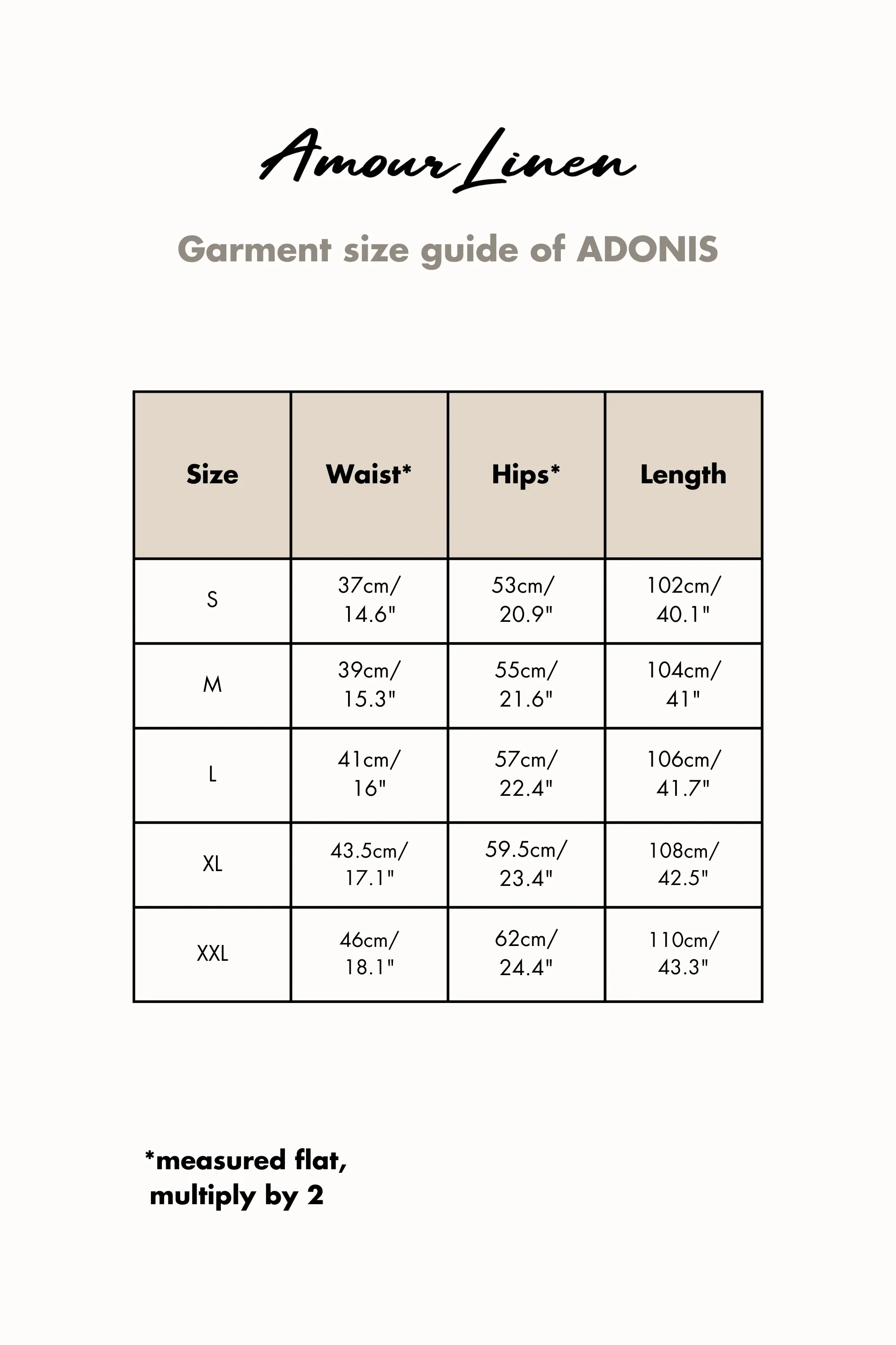 Linen pants ADONIS in Rosy Brown