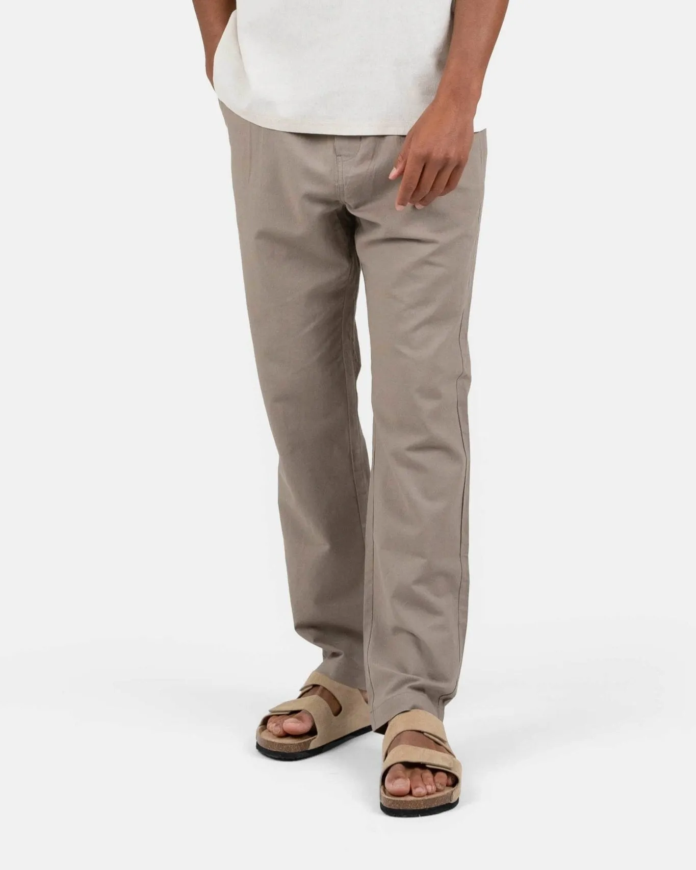 Linen Pants Mocha
