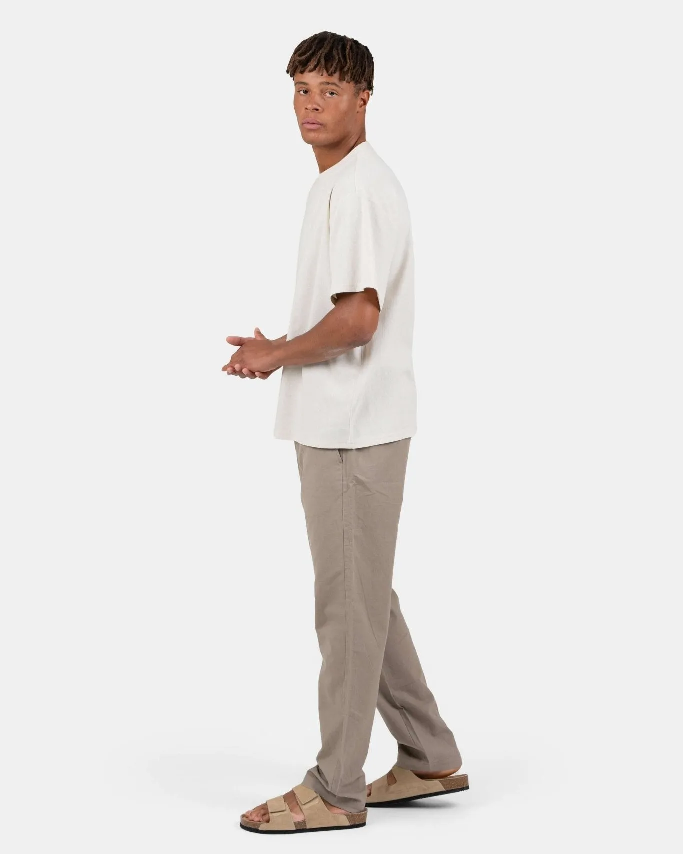 Linen Pants Mocha