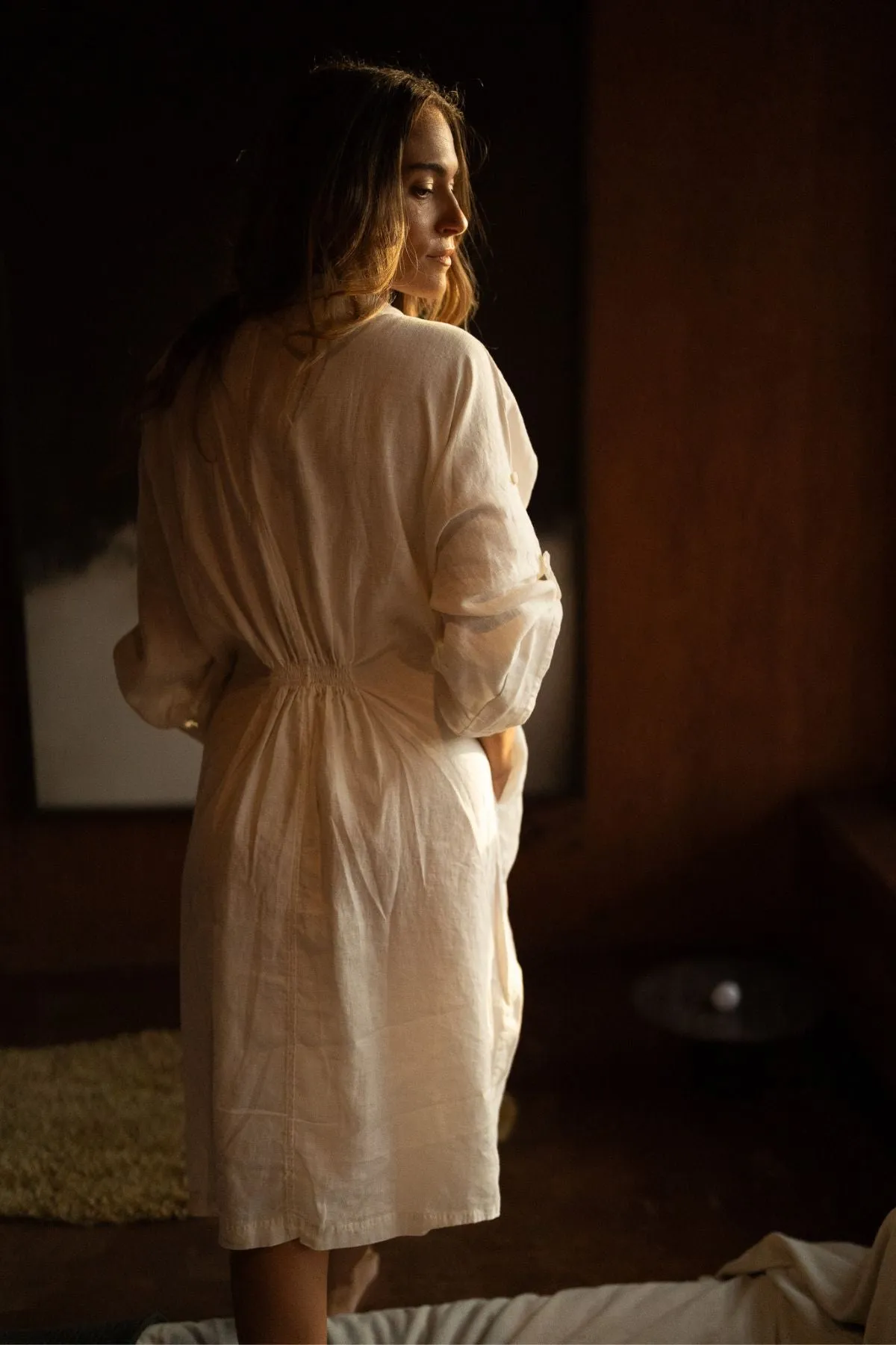 Linen Still Water Tunic (Made to Order)