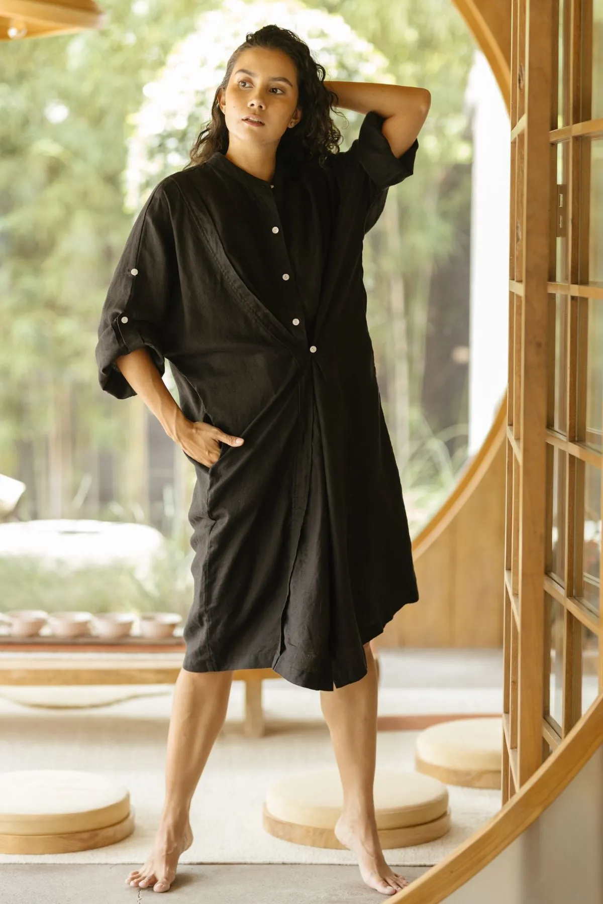 Linen Still Water Tunic (Made to Order)