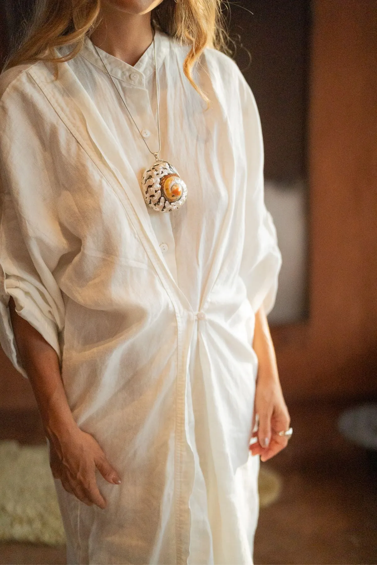 Linen Still Water Tunic (Made to Order)