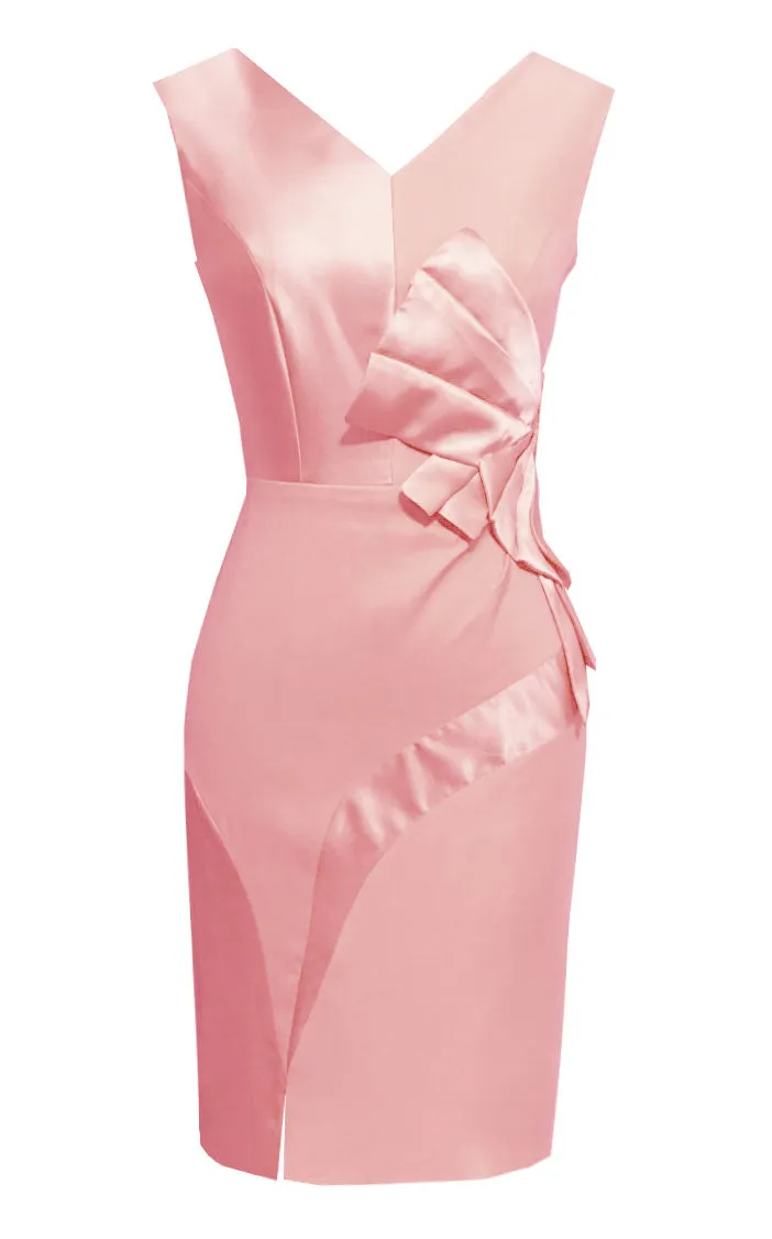 Little White Dress Kalea V-neck Cocktail Dress