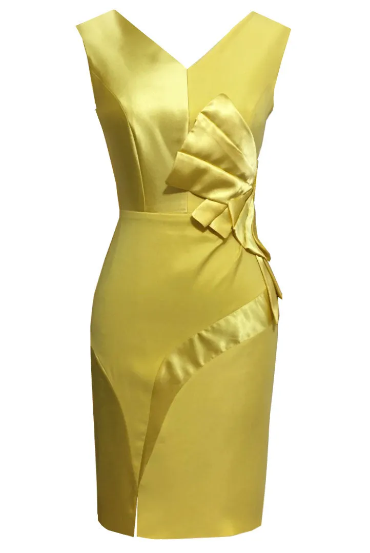 Little White Dress Kalea V-neck Cocktail Dress