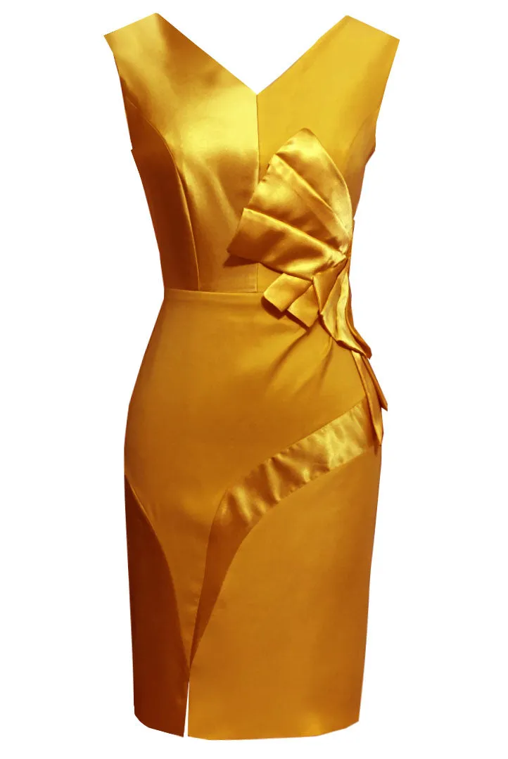 Little White Dress Kalea V-neck Cocktail Dress
