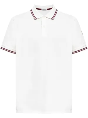 Logo cotton polo shirt