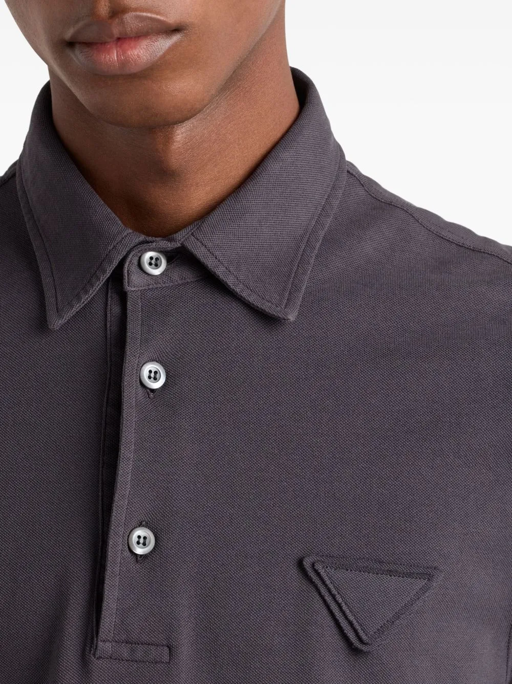 Logo cotton polo shirt