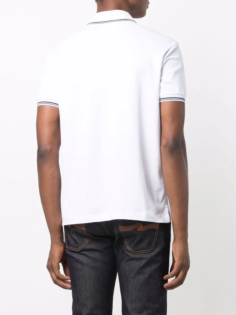 Logo cotton polo shirt