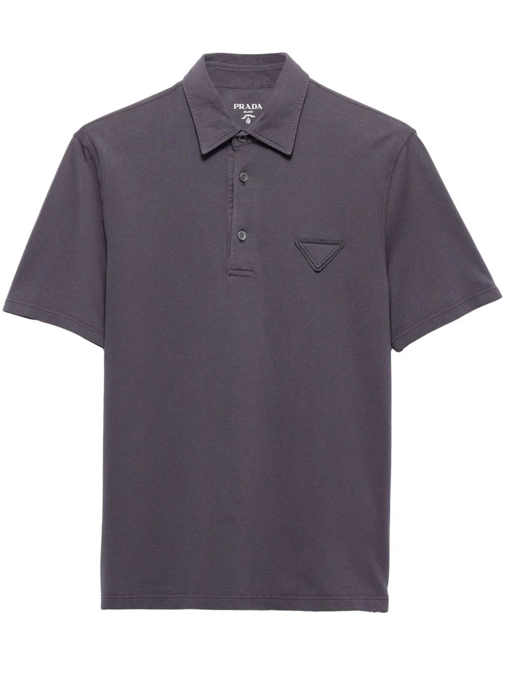 Logo cotton polo shirt