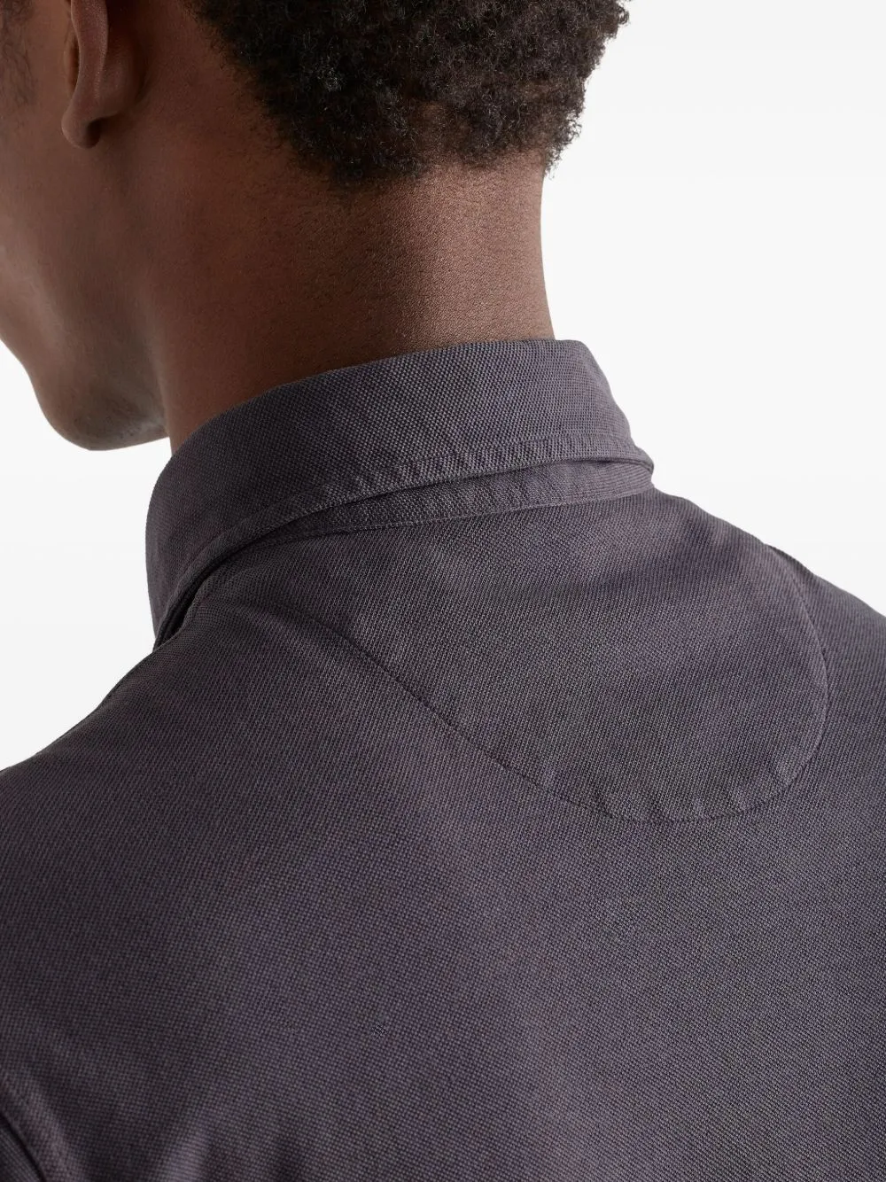 Logo cotton polo shirt
