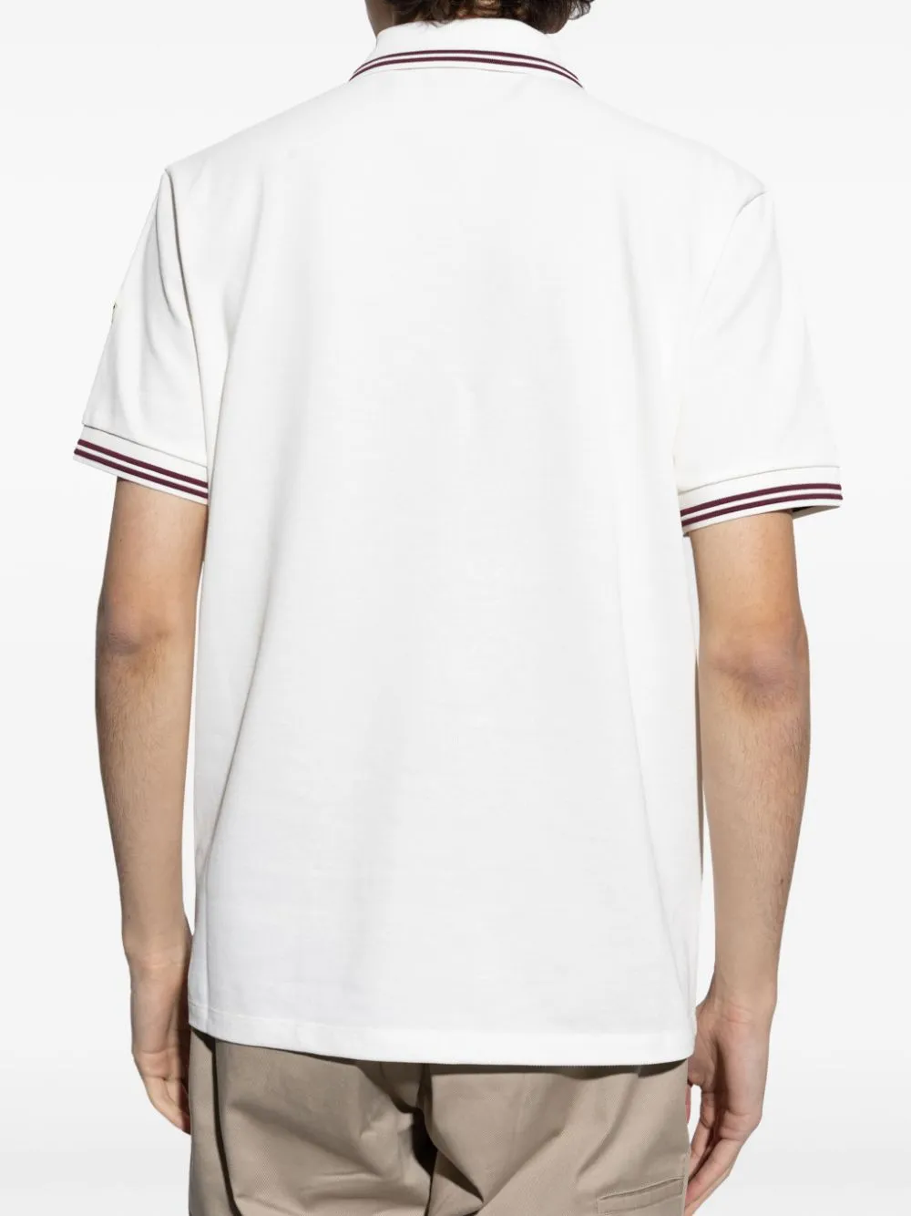 Logo cotton polo shirt
