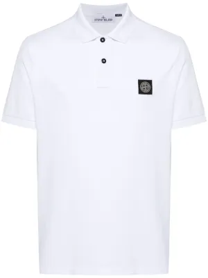 Logo cotton polo shirt