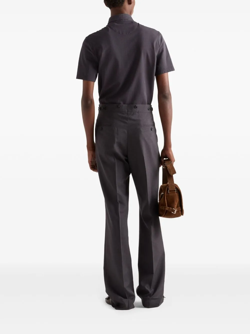 Logo cotton polo shirt