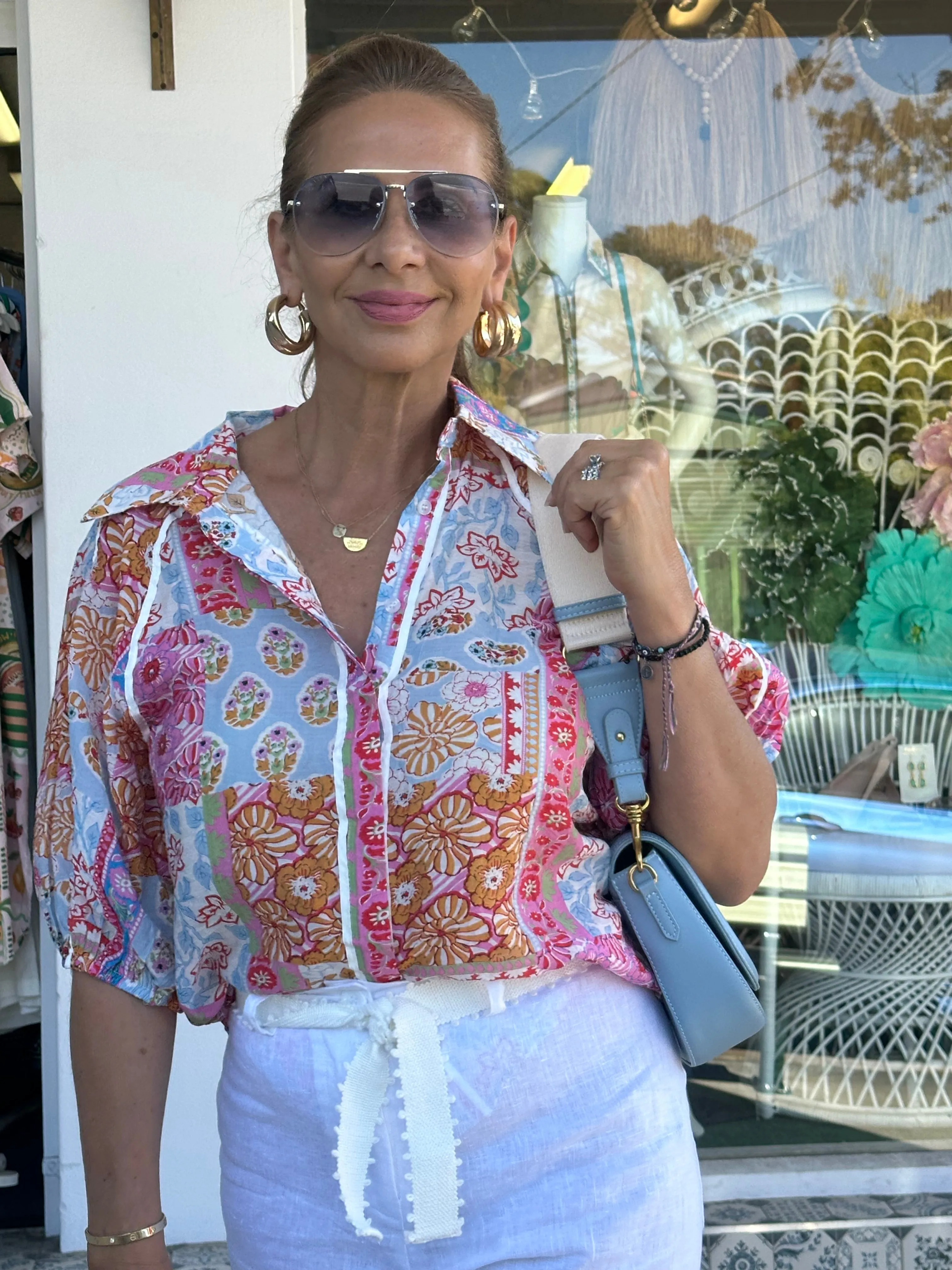 Lori Flora Blouse