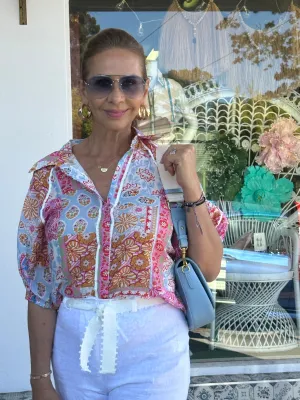 Lori Flora Blouse