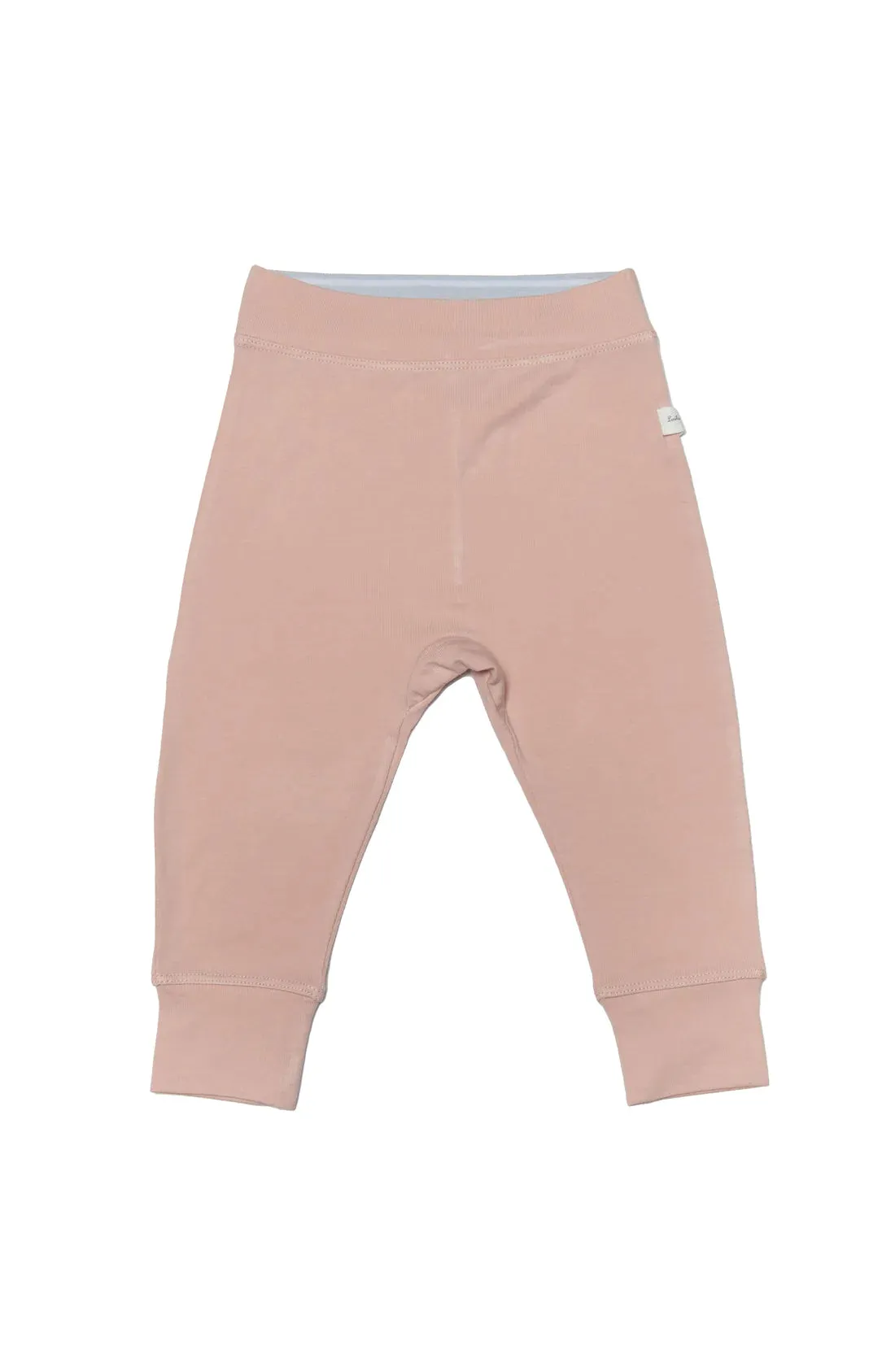Loulou Lollipop - Baby Pants in TENCEL - Rose Smoke