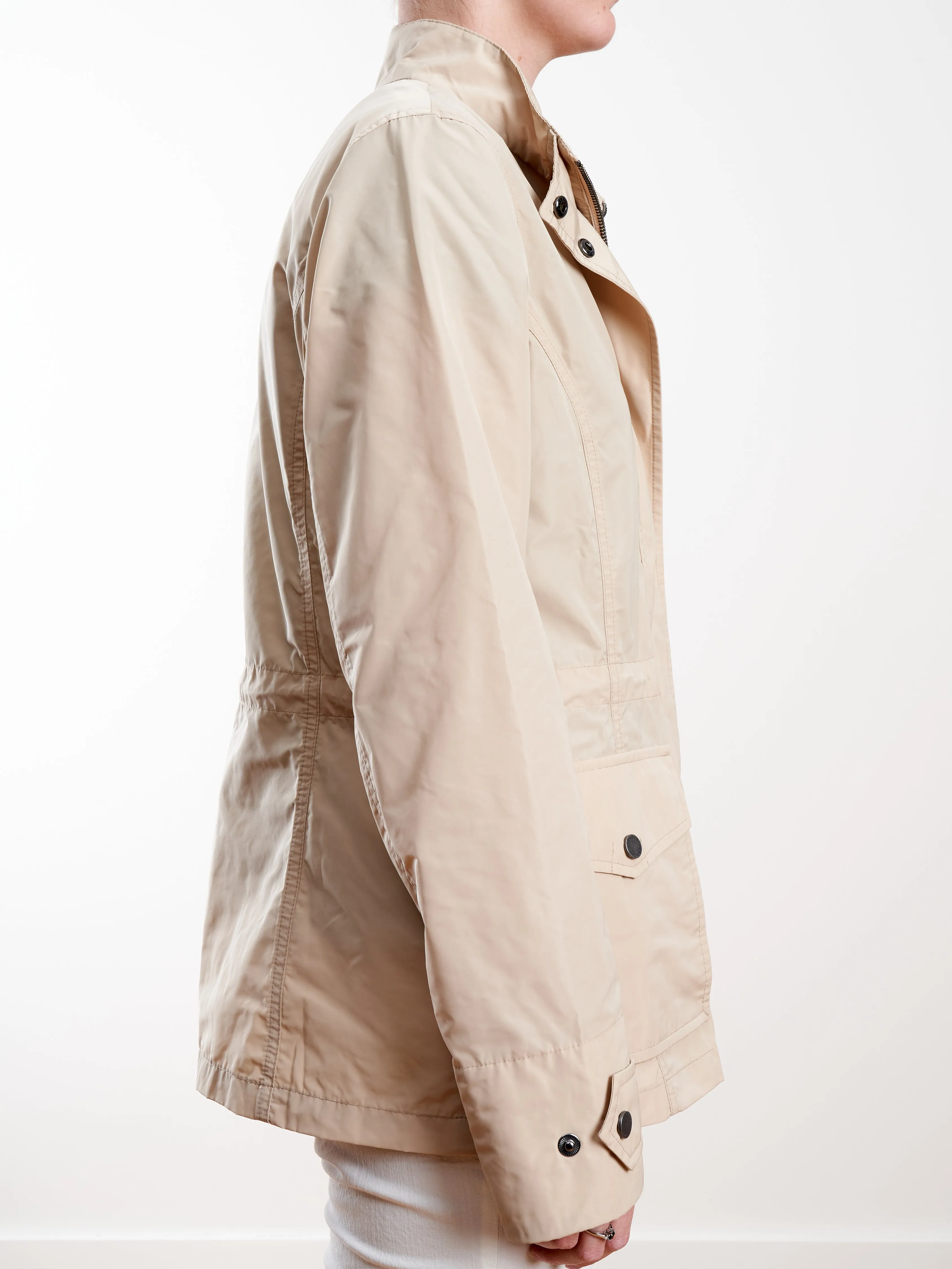 lucie showerproof jacket - putty