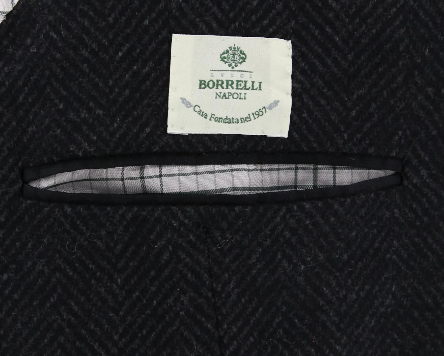 Luigi Borrelli Dark Gray Coat