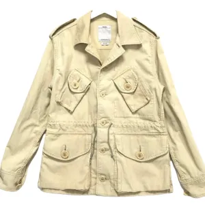 [M] Visvim 13SS Caf Combat Corduroy Slub Jacket Beige
