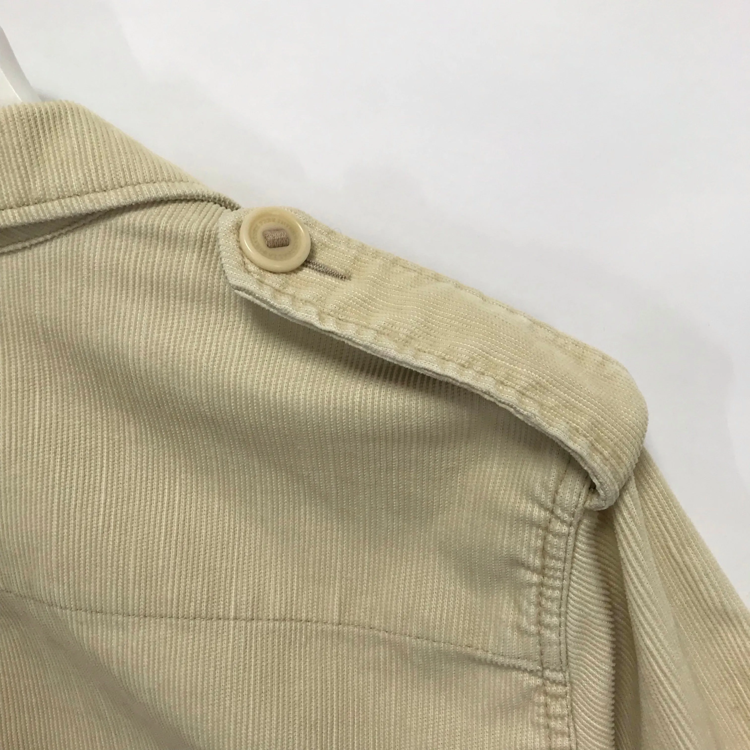[M] Visvim 13SS Caf Combat Corduroy Slub Jacket Beige