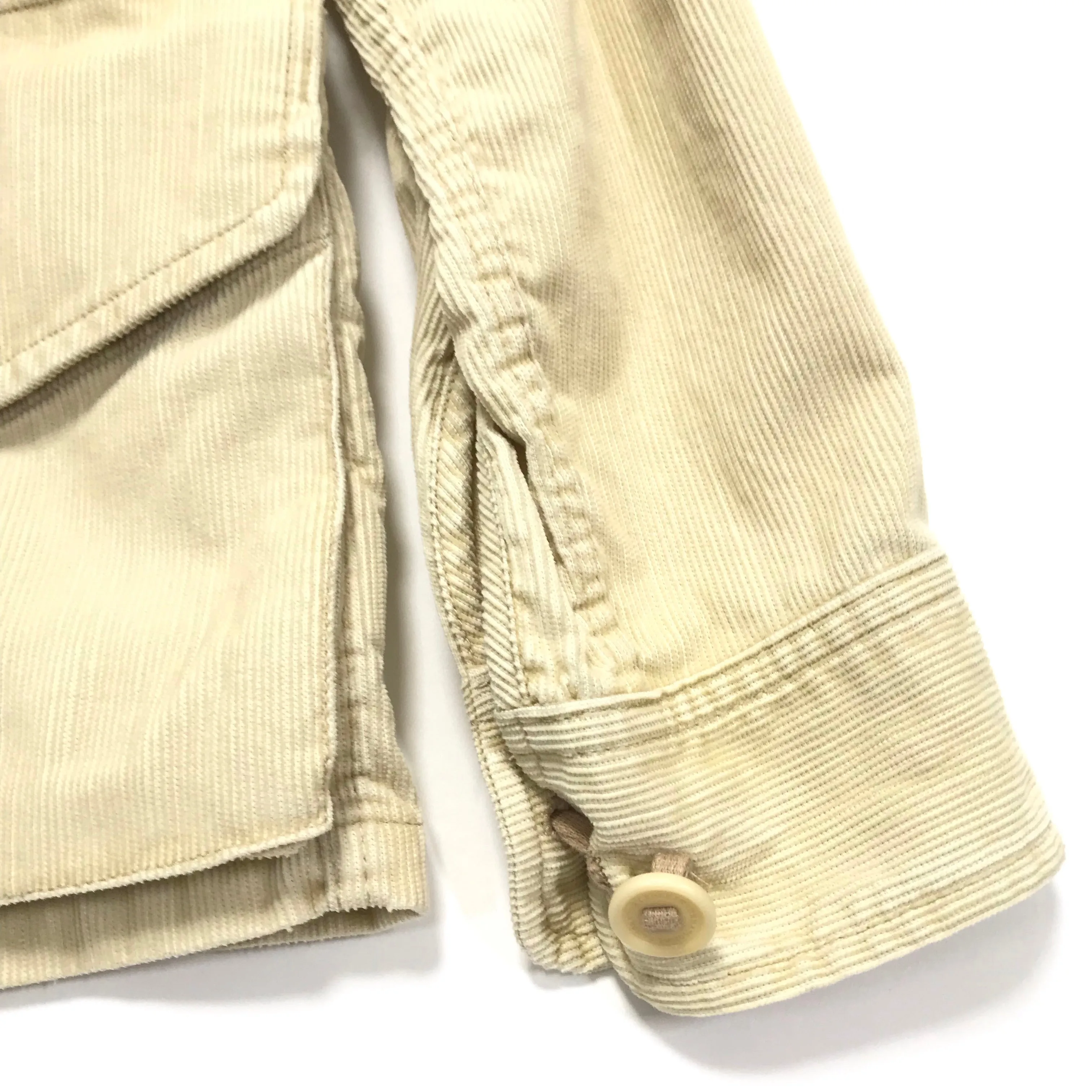 [M] Visvim 13SS Caf Combat Corduroy Slub Jacket Beige