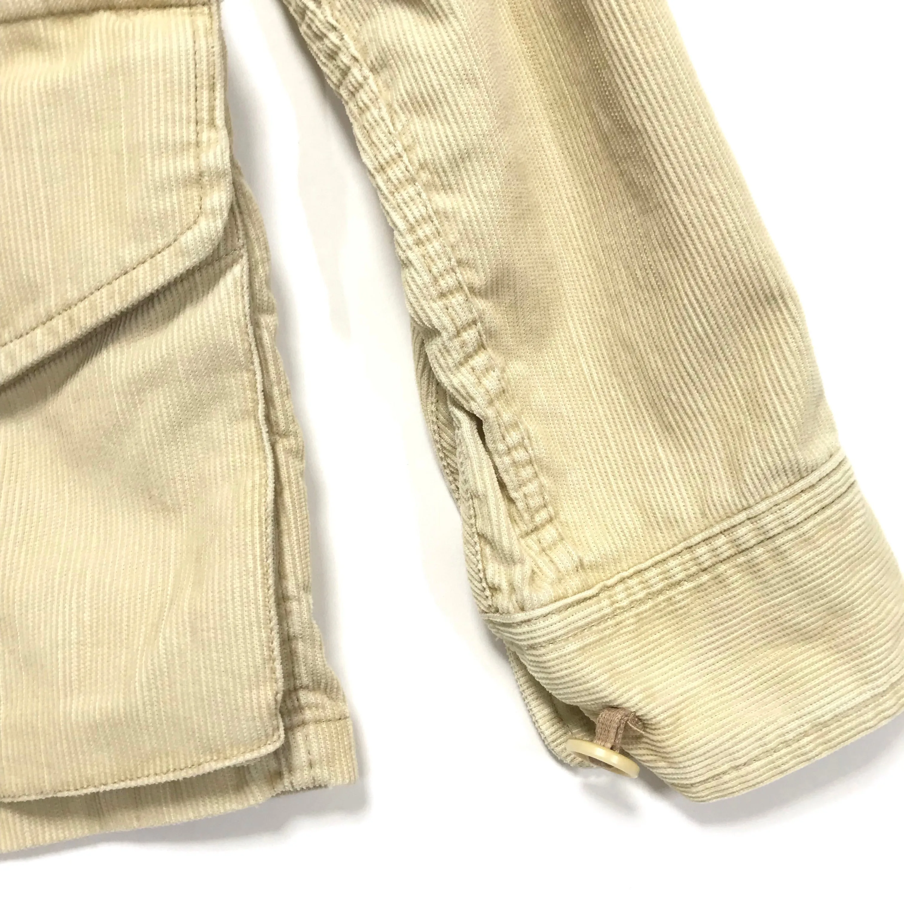 [M] Visvim 13SS Caf Combat Corduroy Slub Jacket Beige