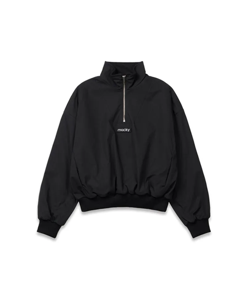MACKY Golf: Simply Padded Anorak - Black
