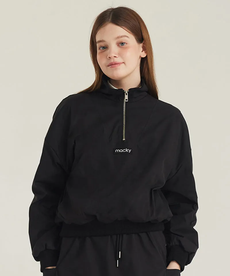MACKY Golf: Simply Padded Anorak - Black