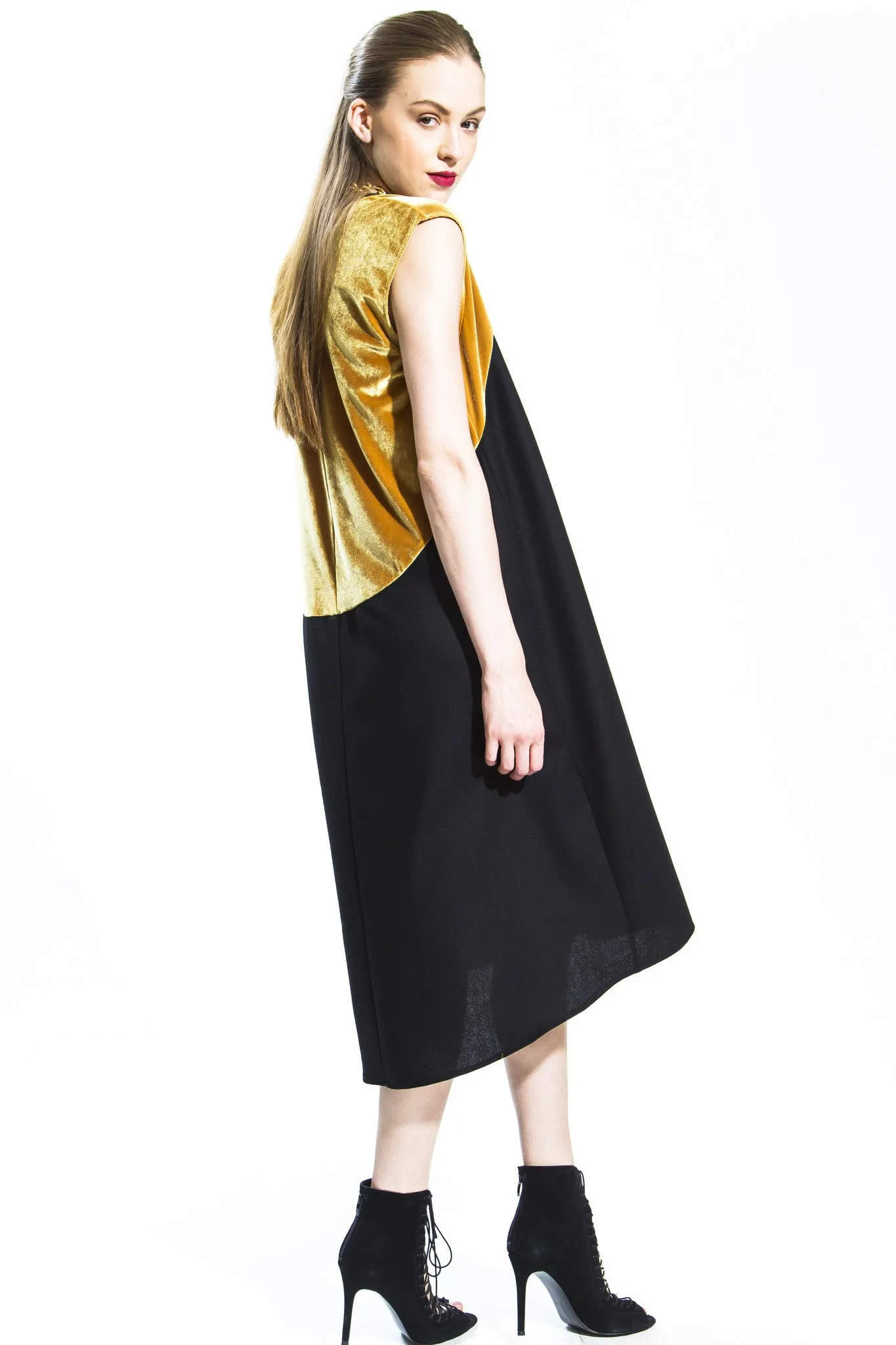 Made in NYC: Texture Contrast Tunic Style #131