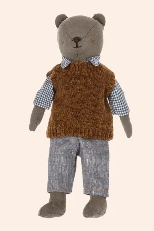 Maileg - The Teddies - Teddy Dad - Shirt, Slipover and Pants