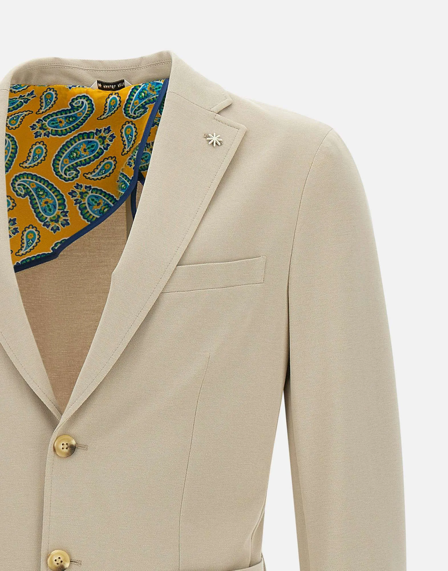 Manuel Ritz Slim Fit Cotton Blazer