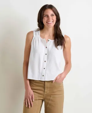 Manzana Button Front Tank