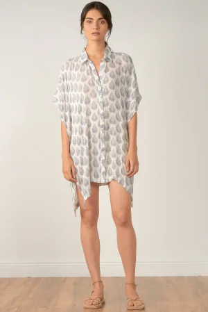 Maui Leaf Print Tunic