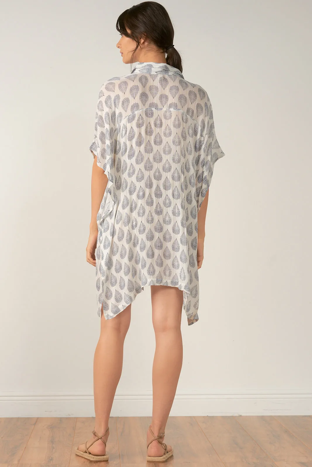 Maui Leaf Print Tunic