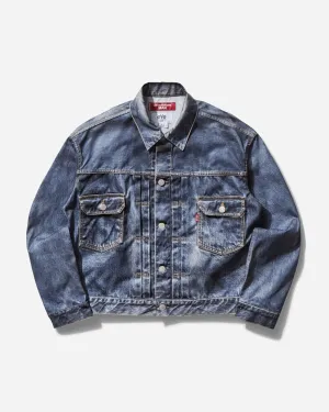 Men's Levi's BerBerJin Inkjet Printed Nylon Jacket Indigo