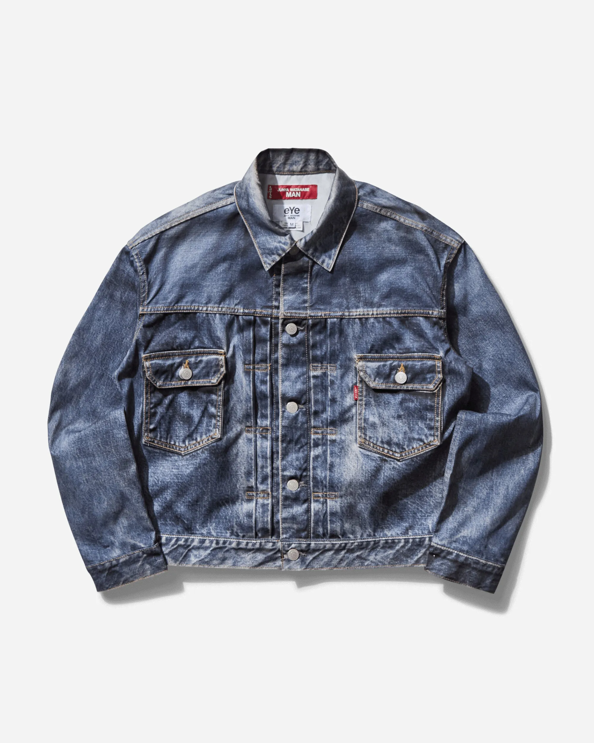 Men's Levi's BerBerJin Inkjet Printed Nylon Jacket Indigo
