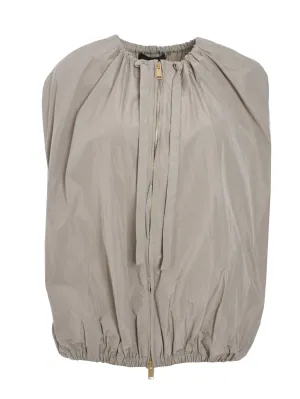 MICRO FAILLE BOMBER VEST